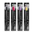 R.O.C.S. Black Edition Toothbrush - Elegant Design | Medium Hardness