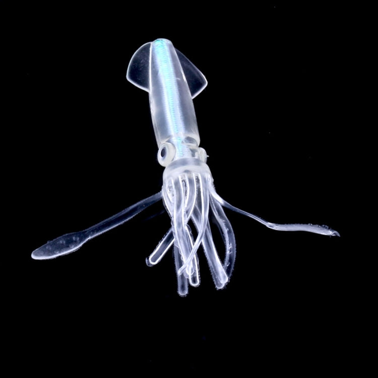 HENGJIA 5PCS Colorful Pipe Squids Plastic Soft Baits Artificial Fishing Lures Bionic Fishing Bait, Length: 9 cm
