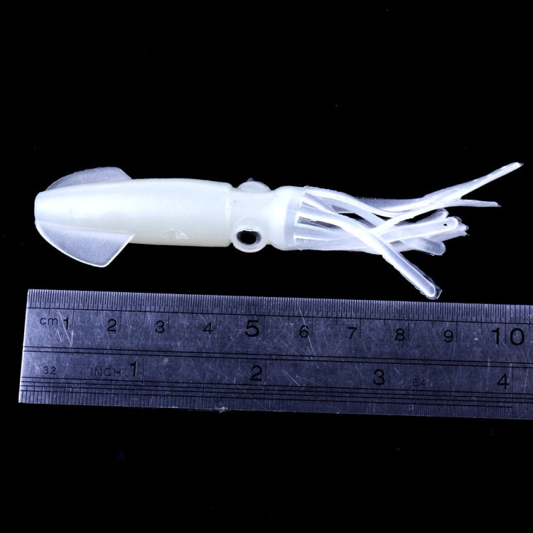 HENGJIA 5PCS Colorful Pipe Squids Plastic Soft Baits Artificial Fishing Lures Bionic Fishing Bait, Length: 9 cm