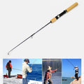27cm Portable Ice Fishing Rod Shrimp Rod Lure Rod Fishing Gear Fittings , Extension Length : 60 cm