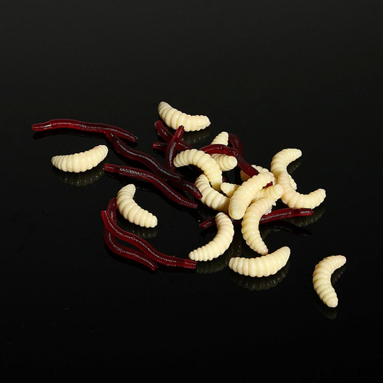 101 PCS Fishing Bait Lure Kit Fishing Tackle (White)