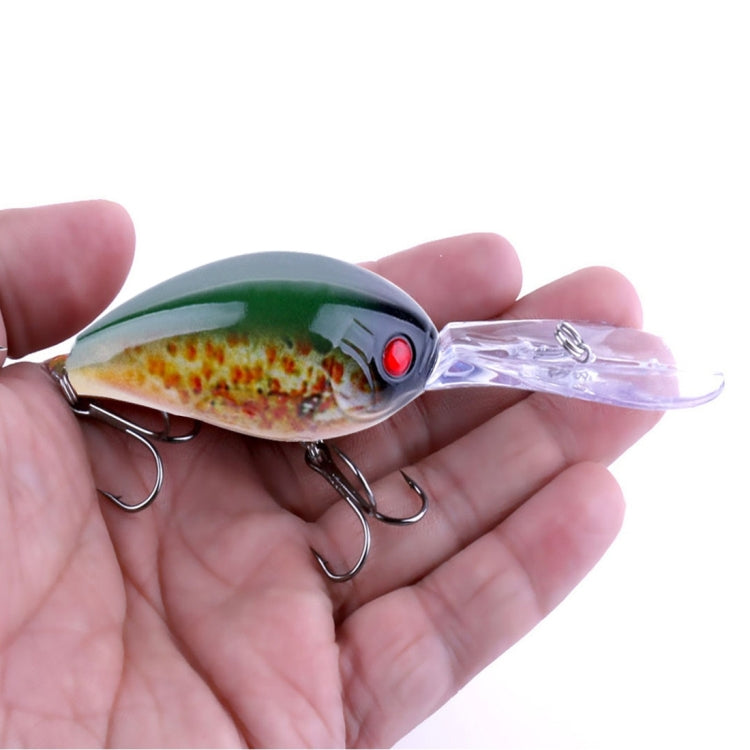 HENGJIA 4# 12cm Realistic Color Rock Plastic Hard Baits Fishing Lures Fishing Tackle Baits, Random Color Delivery