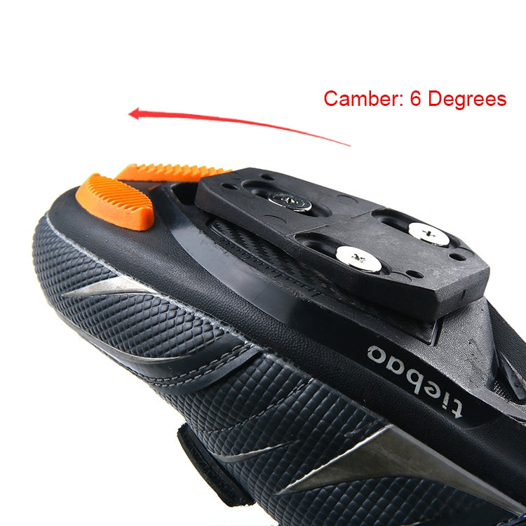 3 Hole Road Bike Pedal Cleat Spacer Shim for SpeedPlay Zero Pedal, Camber: 6 Degrees