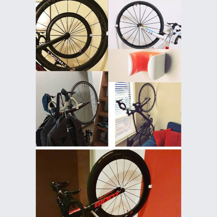 RICHY Bicycle Parking Rack Simple Road Bike Mountain Bike Parking Rack Wall Holder, Color Random Delivery