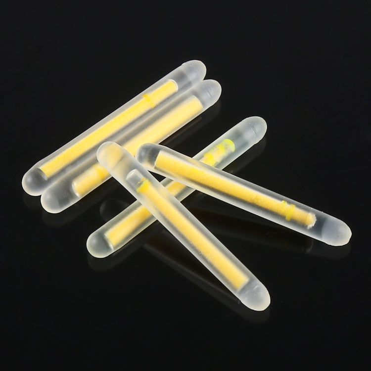 10 Packs OCEAN SUN Luminous Float Night Fishing Light Stick, Visibility: 30m, Size: 4.5 x 37mm
