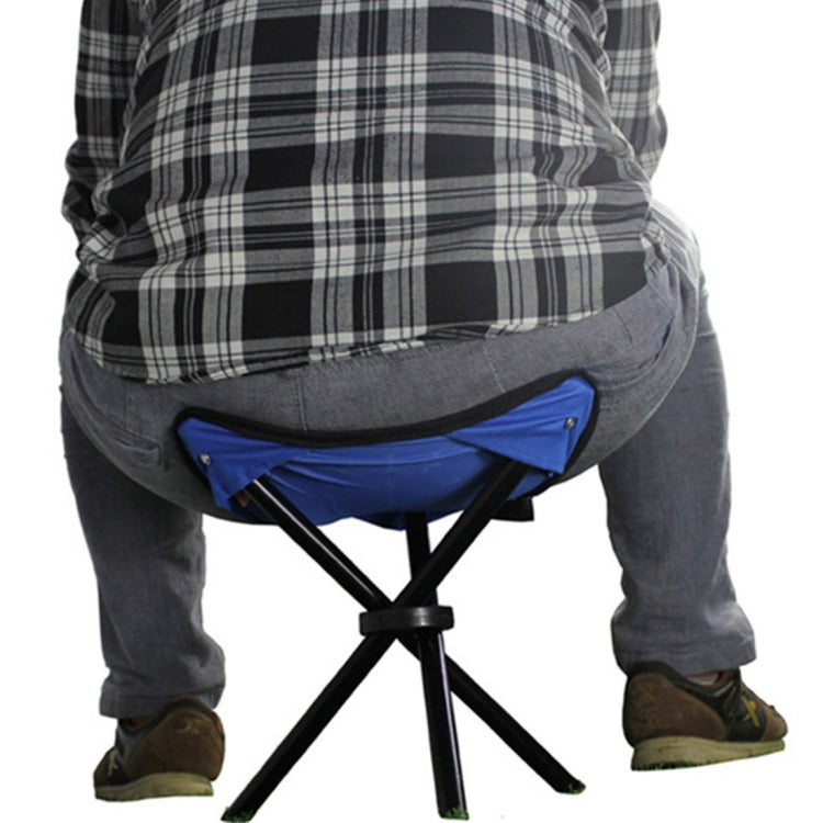 Hiking Outdoor Camping  Fishing Folding Stool Portable Triangle Chair Maximum Load 100KG Folding Chair Size:22 x 22 x 31cm(Red)