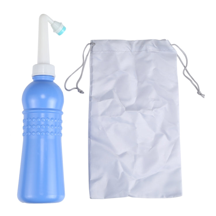 MDT-002 500ml Portable Handheld Travel Bidet Women Vaginal Washing Sprayer(Dark Blue)