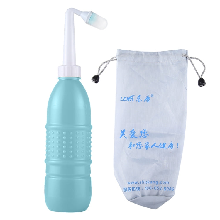 MDT-002 500ml Portable Handheld Travel Bidet Women Vaginal Washing Sprayer(Blue)