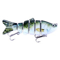 HENGJIA JM020 3# 11cm 18g Multi-section Plastic Hard Baits Fishing Lures Set Fishing Tackle Baits