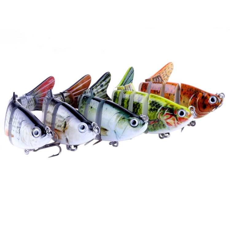 HENGJIA JM020 3# 11cm 18g Multi-section Plastic Hard Baits Fishing Lures Set Fishing Tackle Baits