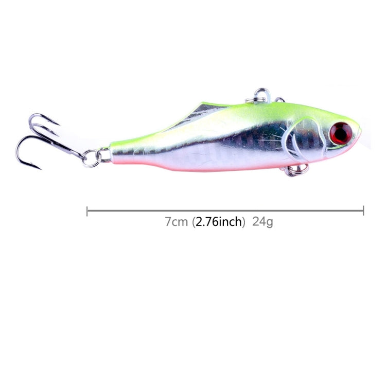 HENGJIA 5 PCS 7cm 24g Full Swimming Layer Plastic Hard Baits Fishing Lures Set Tackle Baits
