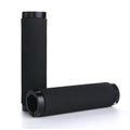 1 Pair AG36 Alloy Lock-Rings + Sponge Bicycle Handlebar Grip (Black)
