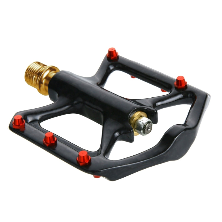 1 Pair B251C Road Bike Carbon Fiber + Titanium Axle Pedals (Black)