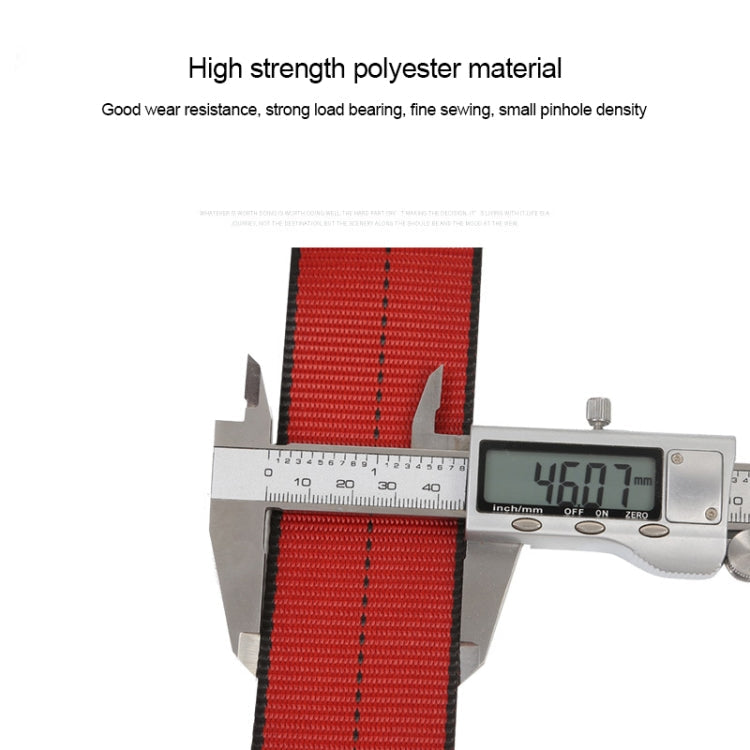 XINDA XDA9516 Outdoor Rock Climbing Polyester High-strength Wire Adjustable Downhill Whole Body Safety Belt Children Size: L