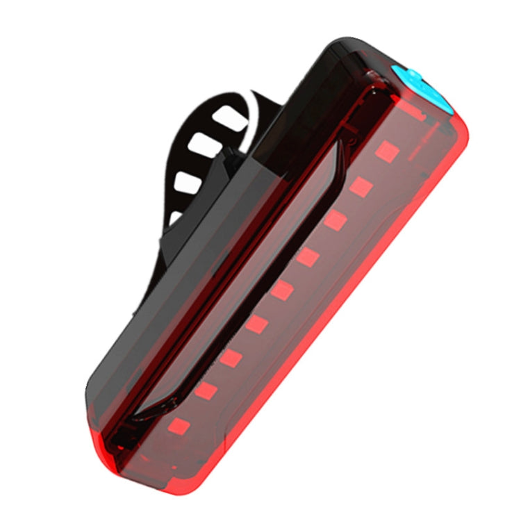 A02 Bicycle Taillight Bicycle Riding Motorcycle Electric Car LED Mountain Bike USB Charging Safety Warning Light (50 Hours, Plastic Bag)