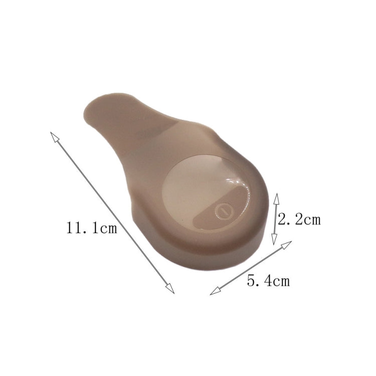 Electric Scooter Switch Panel Silicone Waterproof Protective Case for Ninebot ES1 / ES2 / ES4(Grey)