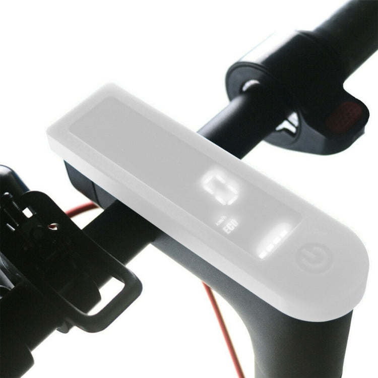 Electric Scooter Circuit Board Instrument Silicone Waterproof Protective Case for Xiaomi Mijia M365 / M365 Pro(White)