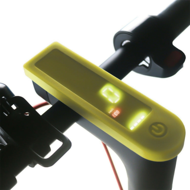 Electric Scooter Circuit Board Instrument Silicone Waterproof Protective Case for Xiaomi Mijia M365 / M365 Pro(Yellow)