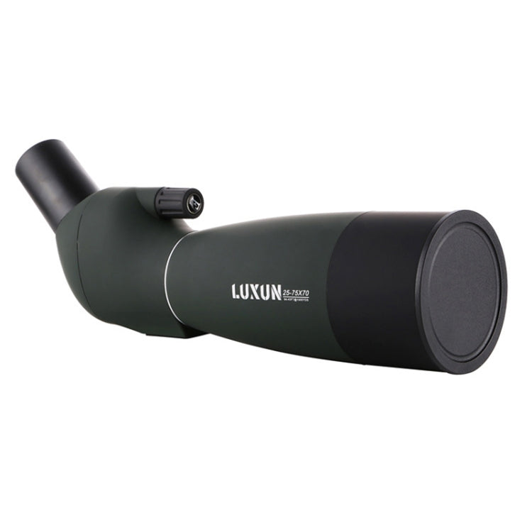 LUXUN 25-75x70 Outdoor High-definition Night Vision Bird Watching Astronomical Telescope(Dark Green)