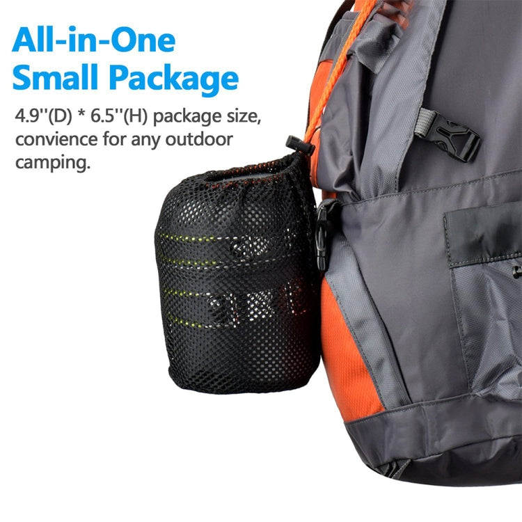 DS-101 Portable Outdoor Camping Cooking Set Picnic Boiler Cookware Combination (Orange)