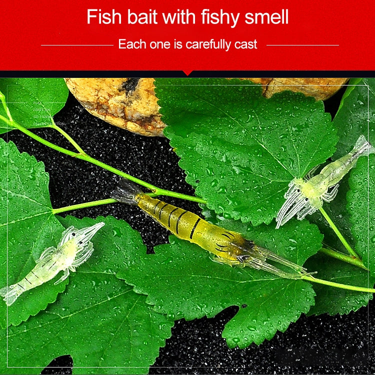 10 PCS 4cm Fishing Soft Bait Lures Popper Poper Baits(Fluorescent)