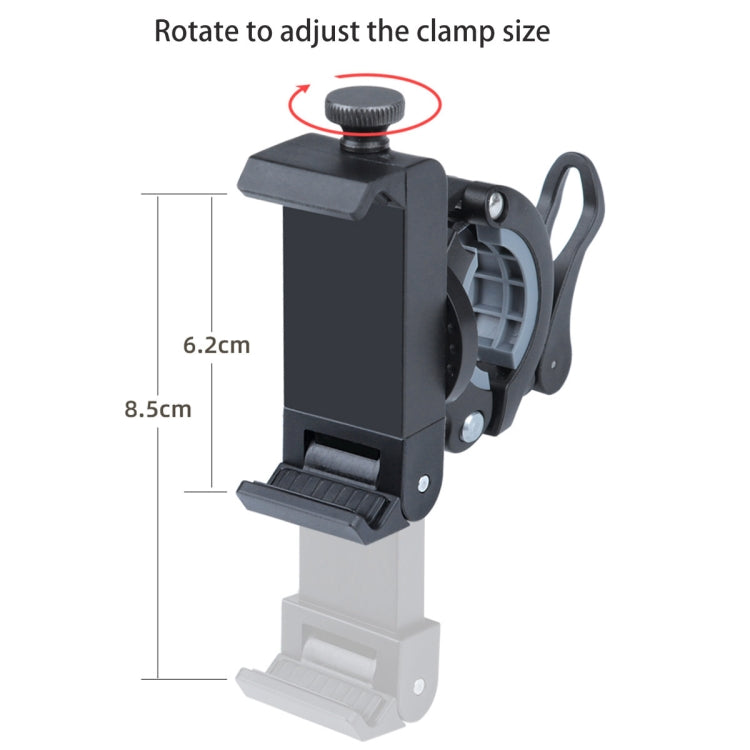 Rotatable PVC Motorcycle Bicycle Handlebar Mount Mobile Phone Holder (Black)