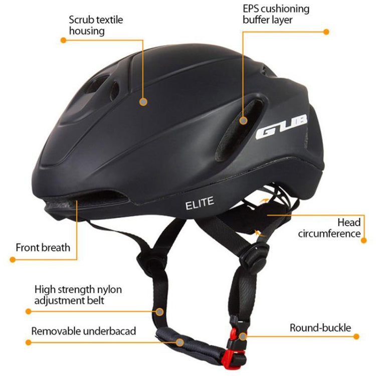 GUB Elite Unisex Adjustable Bicycle Riding Helmet, Size: L(Twilight)