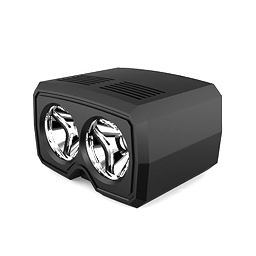 Y15 2 x XPG2 500LM USB Charging LED Bike Headlight Front Lamp with 5 Modes