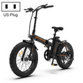 [US Warehouse] AOSTIRMOTOR A20 500W 36V 13AH Folding Electric Bicycle with 20 inch Tires for Adults(Black)