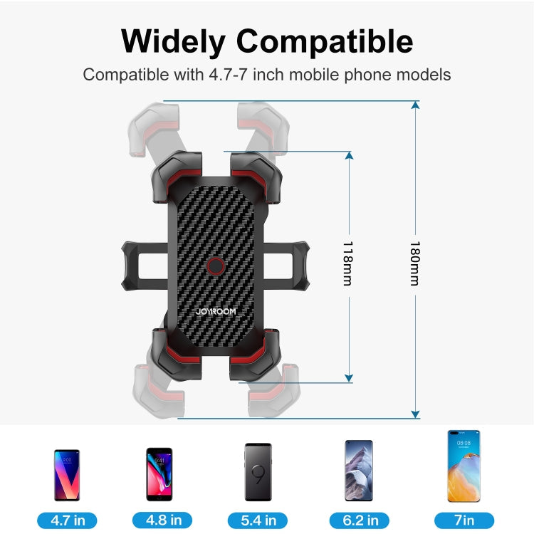 JOYROOM JR-ZS288 Bike Mobile Phone Mount Holder (Black)