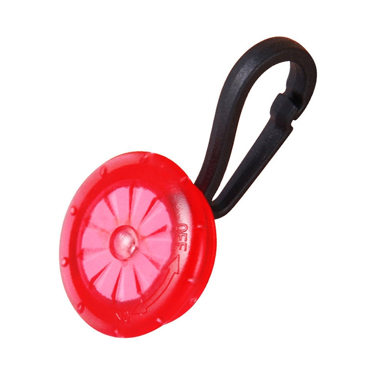 5 PCS Camping Night Running Arm Luminous Hanging Buckle Safety Light(Red)
