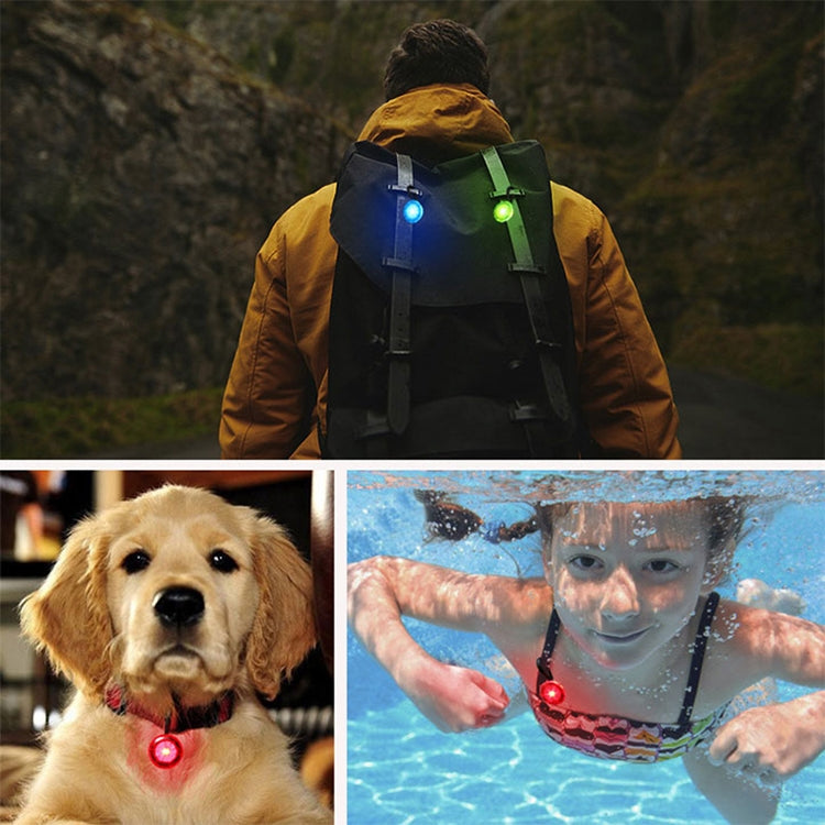 5 PCS Camping Night Running Arm Luminous Hanging Buckle Safety Light(Red)