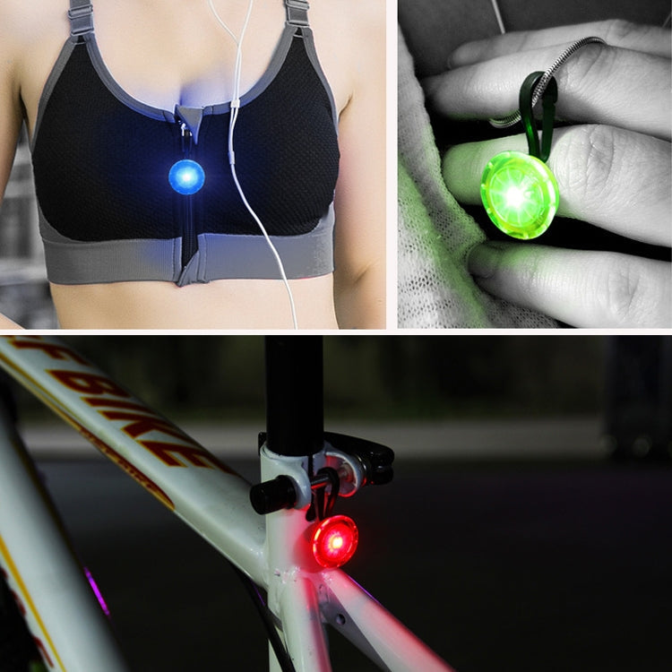 5 PCS Camping Night Running Arm Luminous Hanging Buckle Safety Light(Red)