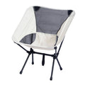Small Outdoor Camping Leisure Beach Portable Folding Chair (White)