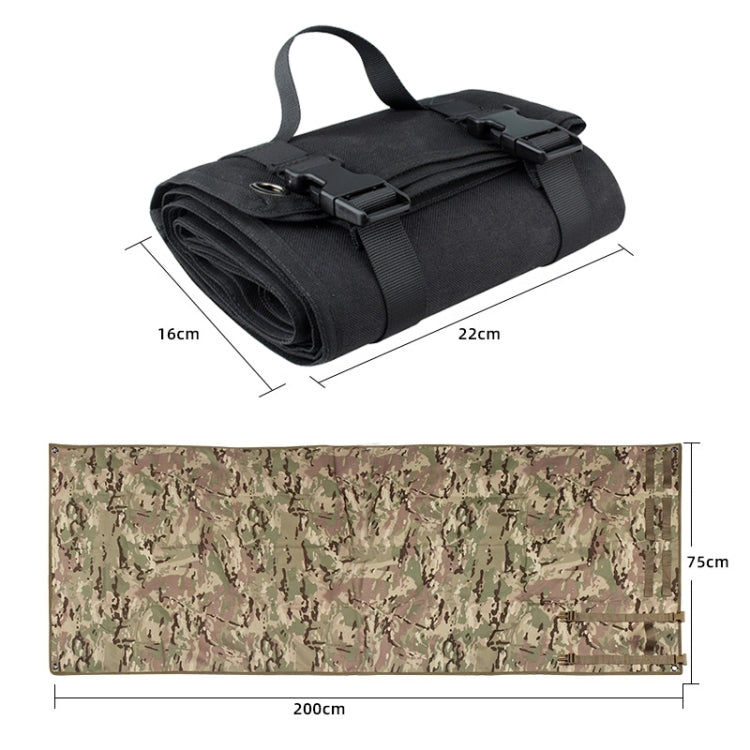 KOSIBATE H148 Outdoor Training Field Double-sided Waterproof Camping Mat(Khaki)