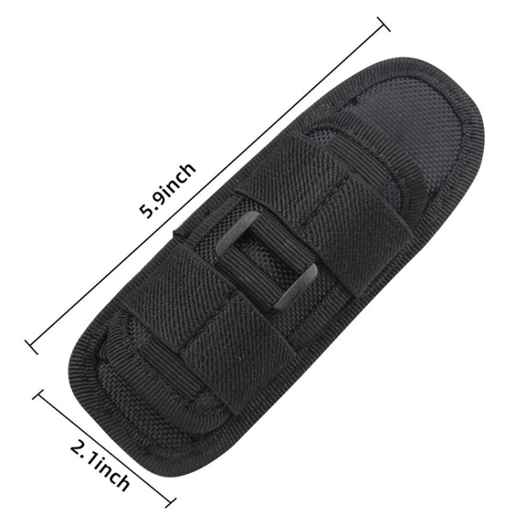 KOSIBATE H-133 Outdoor Hiking Nylon Flashlight Case (Green)