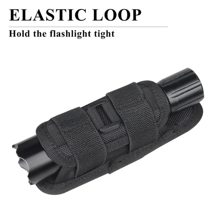 KOSIBATE H-133 Outdoor Hiking Nylon Flashlight Case (Khaki)