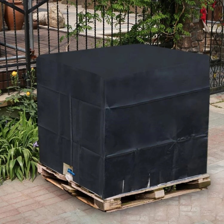 210D Oxford Cloth 1000L IBC Water Tank Sunscreen Dust Cover (Silver)