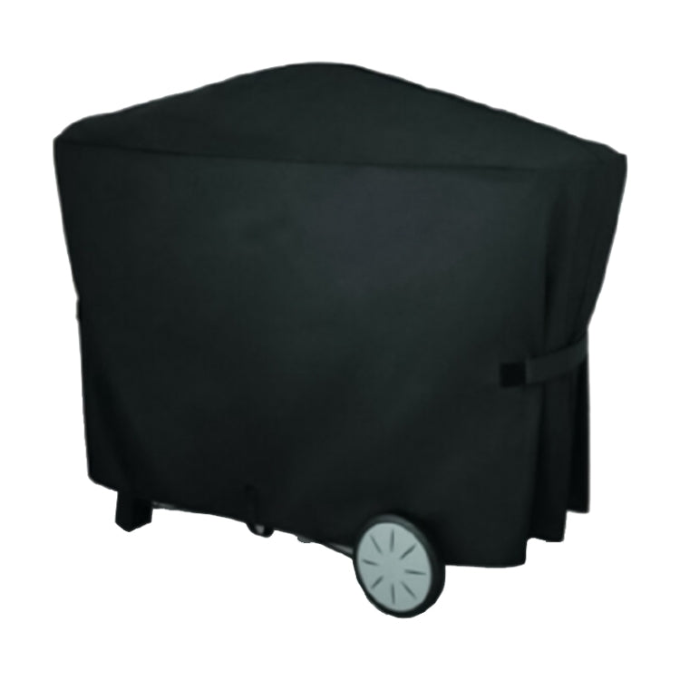 Outdoor Garden BBQ Grill Waterproof and Dustproof Cover, Size:112.4x64.1x95.6cm(Black)