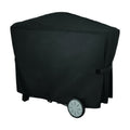 Outdoor Garden BBQ Grill Waterproof and Dustproof Cover, Size:112.4x64.1x95.6cm(Black)