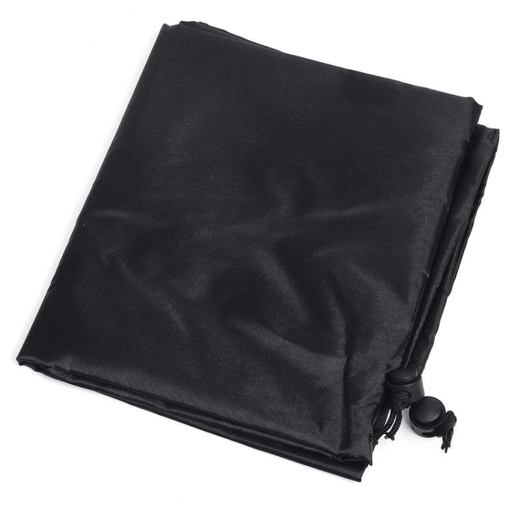 Outdoor Garden BBQ Grill Waterproof and Dustproof Cover, Size:112.4x64.1x95.6cm(Black)