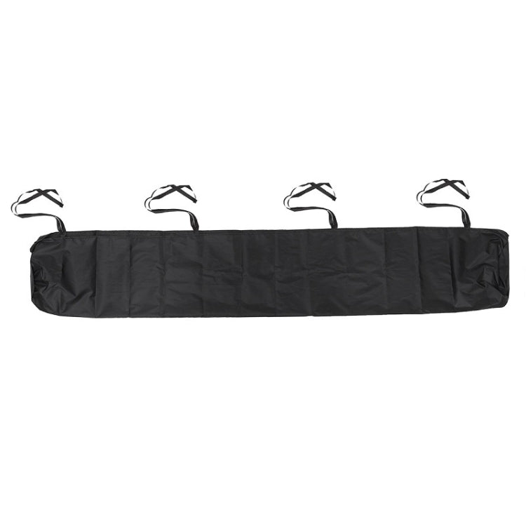 Retractable Roller Blind Awning Waterproof and Dustproof Protective Cover, Length: 3m (Black)