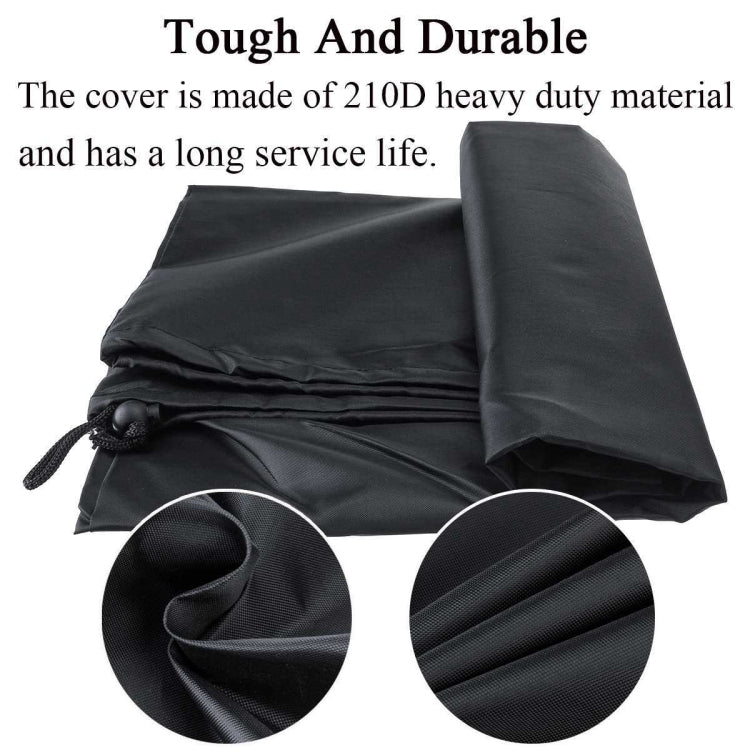 Outdoor Yacht Seat Waterproof and Dustproof Protective Cover, Size: 56x61x64/30cm (Silver)
