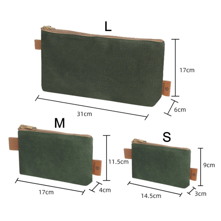 14.5 x 9 x 3cm Electrician Repair Hardware Tool Carrying Bag(Khaki)