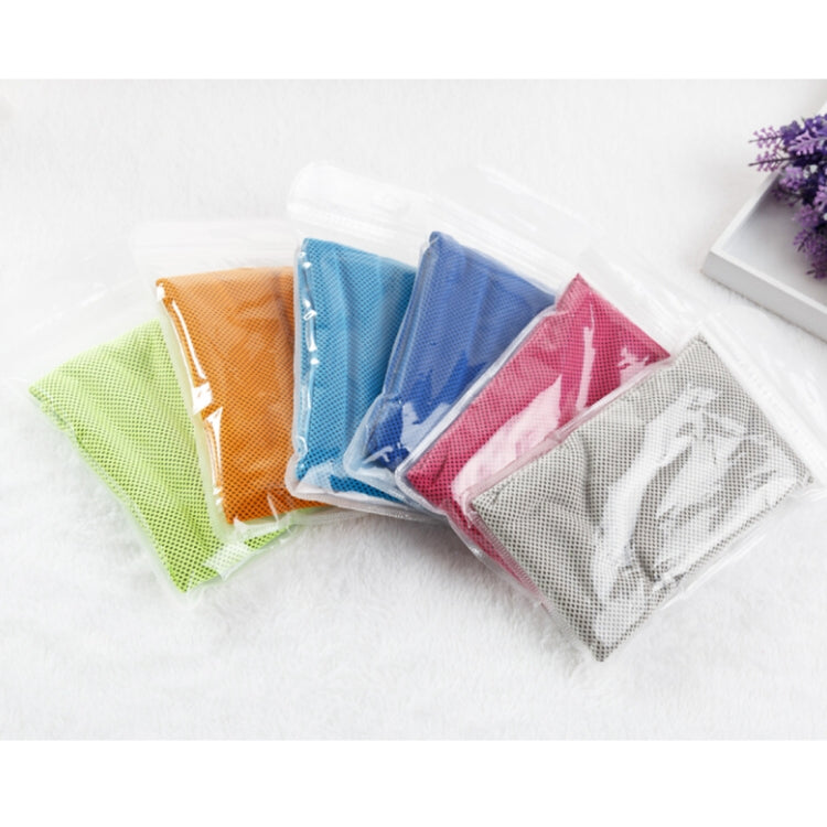 2 PCS Microfiber Fabric Gym Sports Towel Enduring Ice Towel, Size: 30*100cm(Purple)