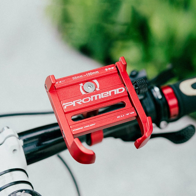 PROMEND SJJ-275 Bicycle Aluminum Alloy Phone Holder for Handlebar (Black)