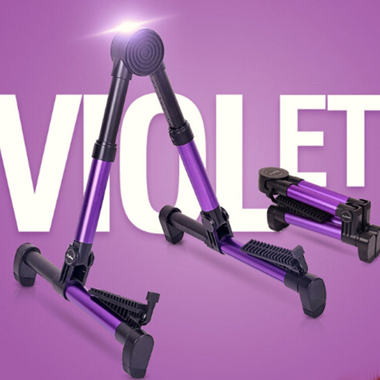 Simple Folding Vertical Guitar Violin Ukulele Bracket Musical Instrument Stand