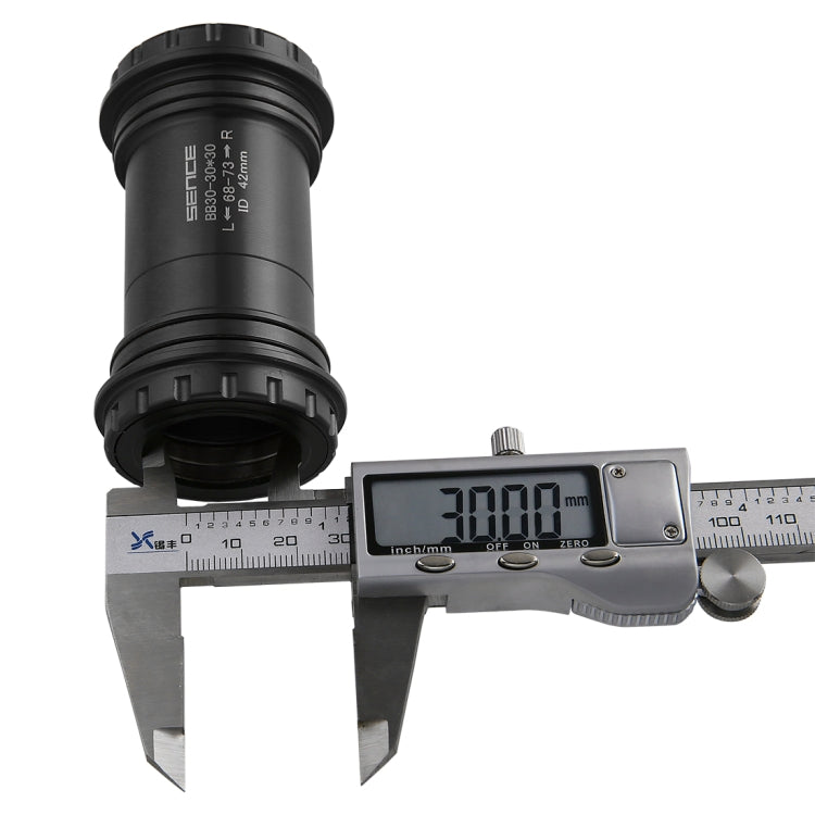 BB30 Press Fit Style Bottom Bracket Fits 68-73mm for SHIMANO, Prowheel, SRAM GXP Mountain Bike(Black)