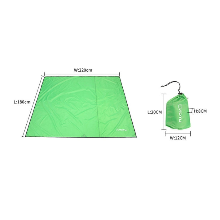 AOTU AT6220 Oxford Cloth Outdoor Camping Picnic Beach Mat, Size: 220 x 180cm (Blue)