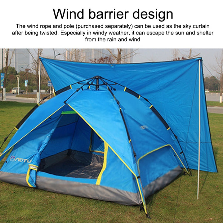 AOTU AT6220 Oxford Cloth Outdoor Camping Picnic Beach Mat, Size: 220 x 180cm (Grass Green)